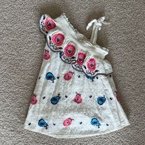 Plenty by Tracy Reese Kids Floral Embroidered Top